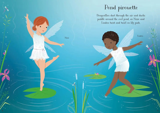 Little Sticker Dolly Dressing Ballet Fairies : Usborne