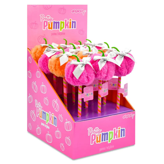 Pretty Pumpkin Plush Pen