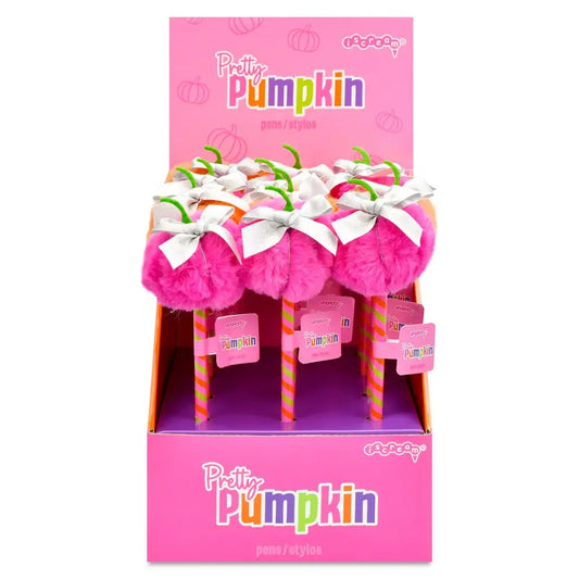 Pretty Pumpkin Plush Pen