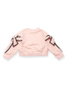 Bow Slv Sweatshirt