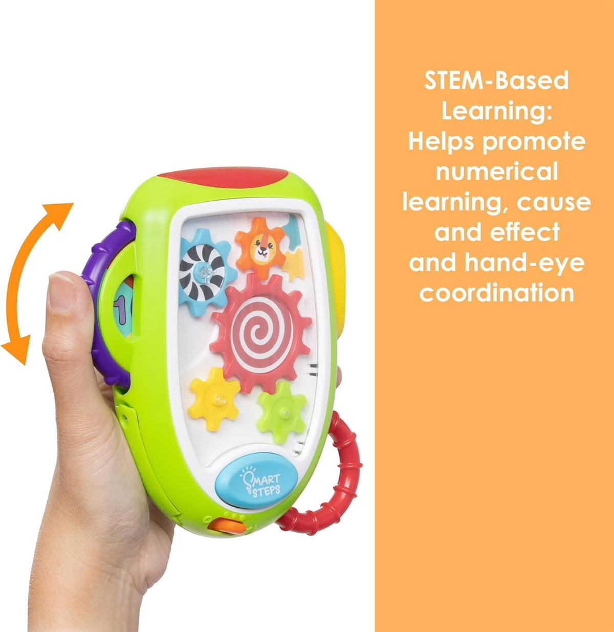 Smart Steps Gadget Gears Counting Toy-Smart Steps