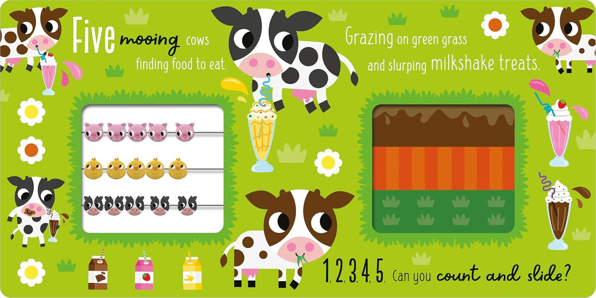 Count and Slide Farmyard Friends