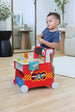 On-the-Go Wooden Workbench | 2-in-1 Push Walker Portable Tool Set (Local PICKUP only)