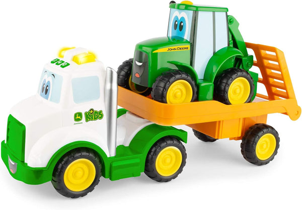 TOMY John Deere Farmin' Friends Hauling Set - Lights and Sounds
