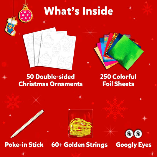 Skillmatics Foil Fun - Christmas Ornaments