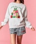 Peach Love - Merry Everything Sweatshirt