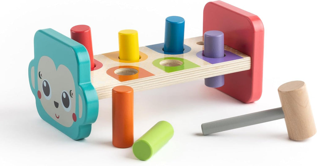 Tap & Learn Wooden Hammer Bench