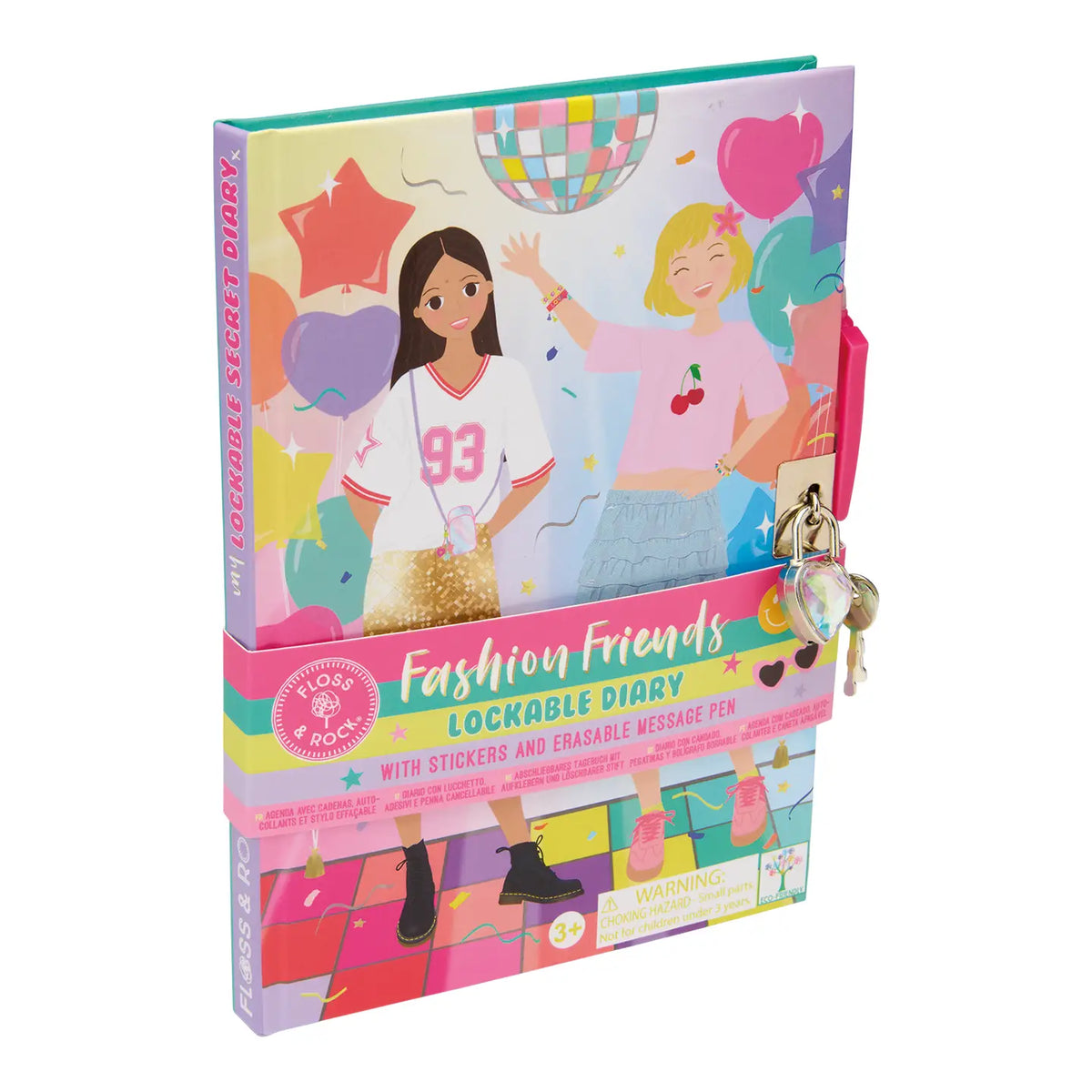 Fashion Friends Lockable Diary