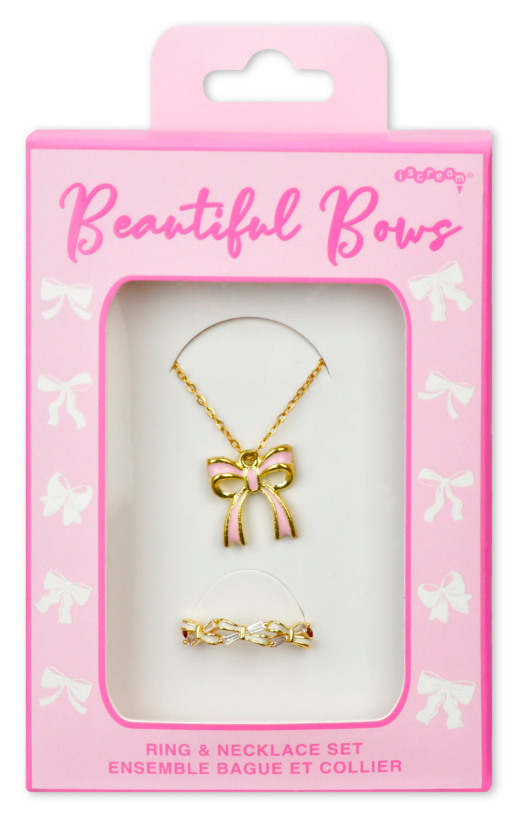 Beautiful Bows Ring and Necklace set