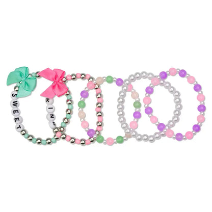 Fancy Bows Bracelet Set