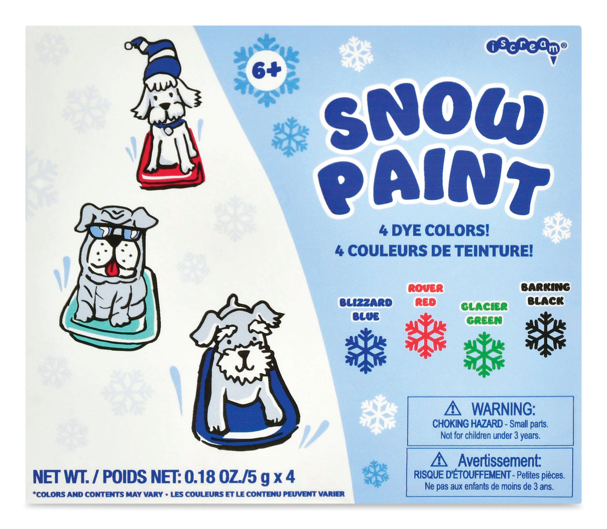 Colorful Snow Paint