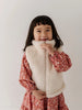 Babysprouts Girl's Fur Vest - cream