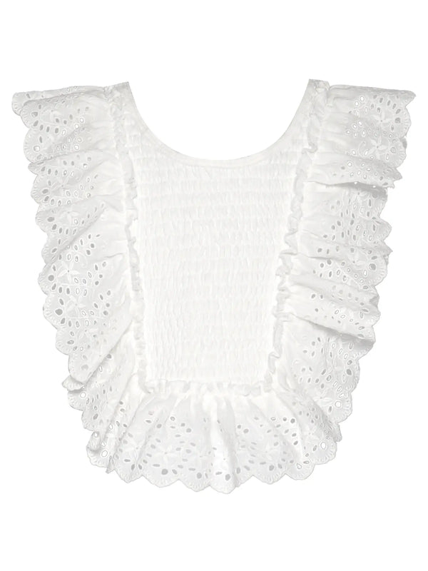 Ruffle Smocked Top