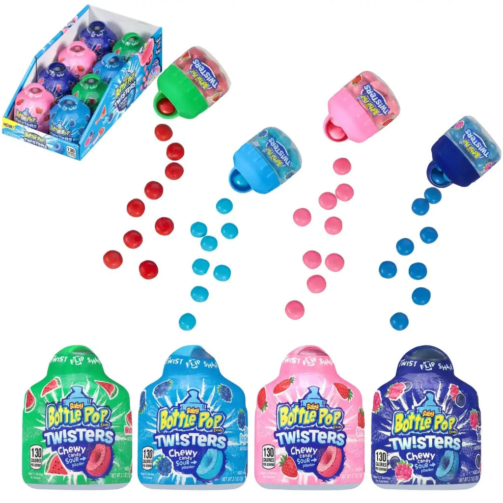 Bazooka Baby Bottle Pop Twisters
