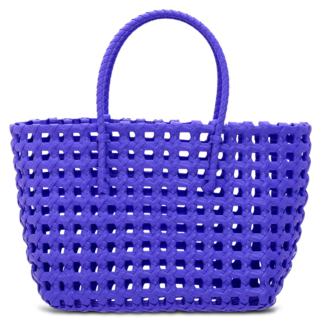 Purple Woven Tote