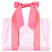 Pink Bow Clear Tote Bag