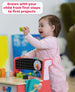 On-the-Go Wooden Workbench | 2-in-1 Push Walker Portable Tool Set (Local PICKUP only)