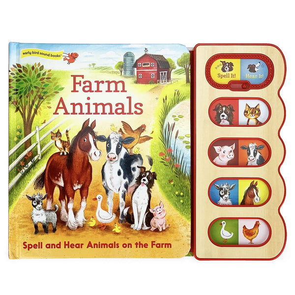 Farm Animals (8-button Early Bird Switch Sound Book)