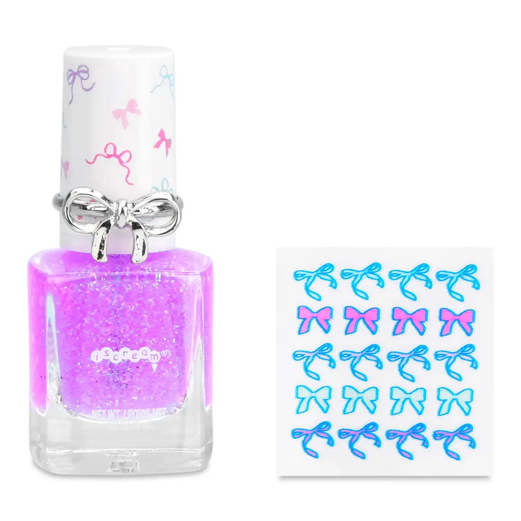 Fancy Bows Nail Polish & Ring Set