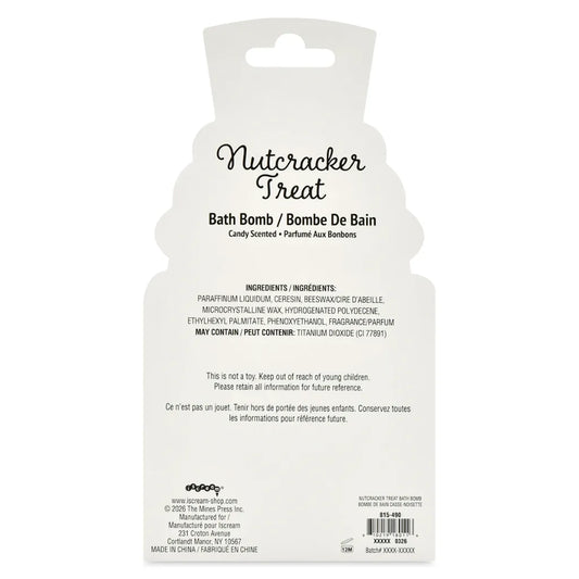 Nutcracker Treat Bath Bomb