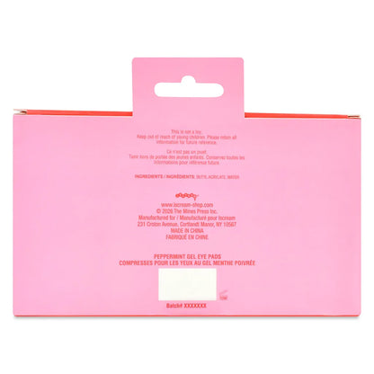 Peppermint Gel Eye Pads