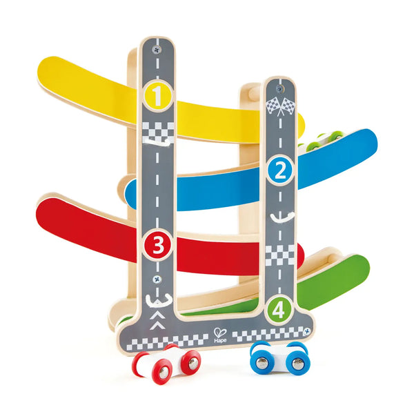 Hape Fast Flip Kid's Wooden Racetrack Toy (LOCAL PICK UP ONLY)