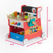 On-the-Go Wooden Workbench | 2-in-1 Push Walker Portable Tool Set (Local PICKUP only)