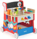On-the-Go Wooden Workbench | 2-in-1 Push Walker Portable Tool Set (Local PICKUP only)