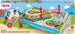 Wooden Big City Train Adventure Set & Table (Local Pick up only)