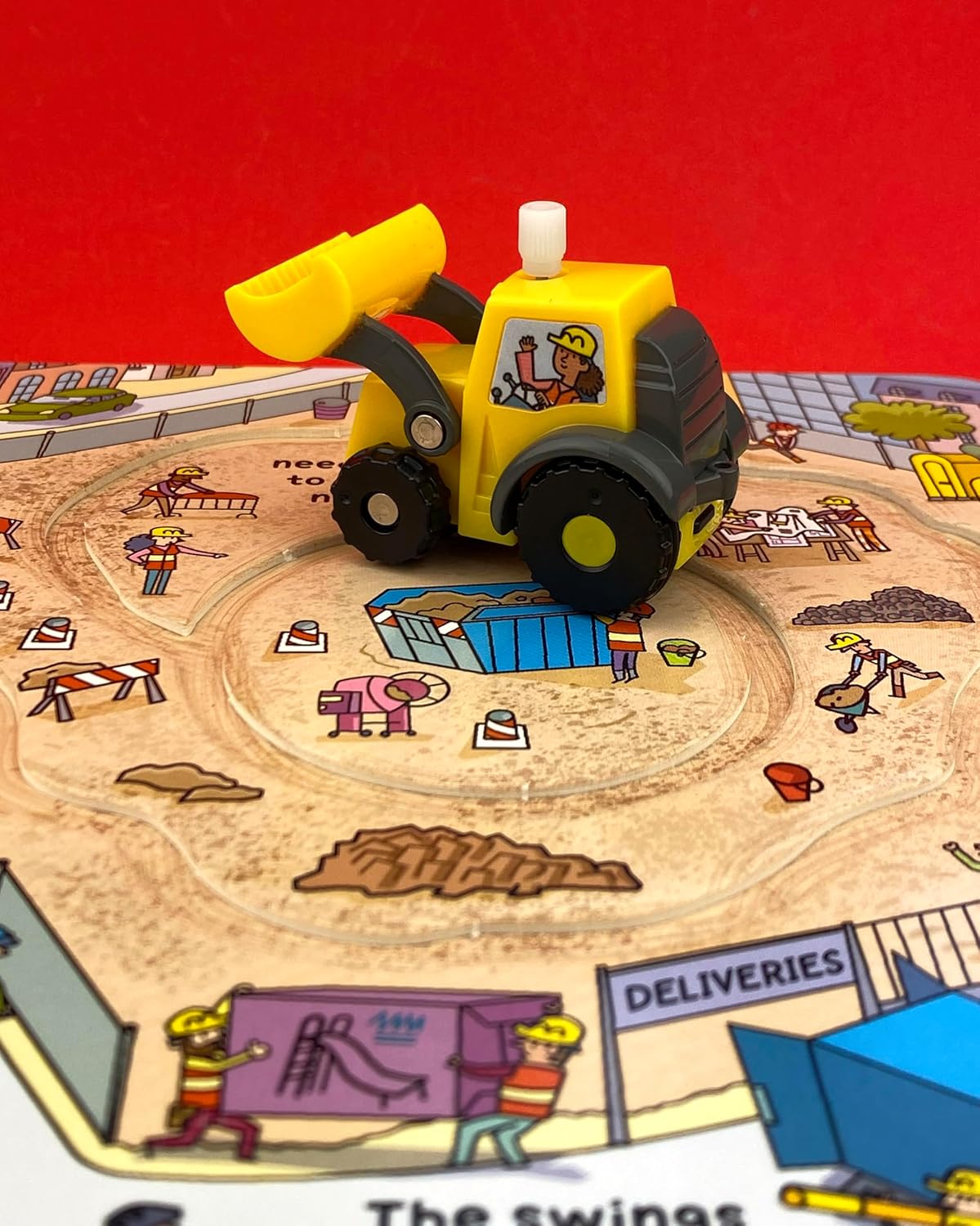 Wind-up Digger: Hands-On Exploration Of Diggers/Construction Sites book