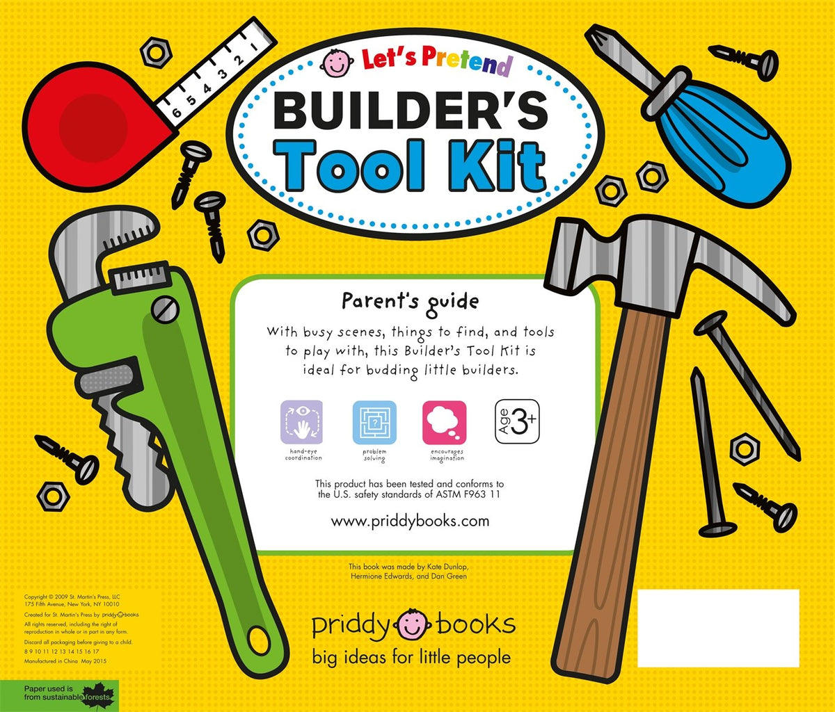 LET'S PRETEND BUILDERS TOOL KIT