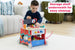On-the-Go Wooden Workbench | 2-in-1 Push Walker Portable Tool Set (Local PICKUP only)