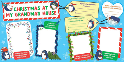 Christmas at My Grandma's House: A Grandma-and-Me Holiday Activity