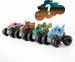 Monster Jam, Official Mini 5-Pack with Mystery Collectible Monster Truck