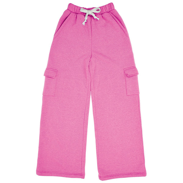 Pretty Pink Cargo Sweatpants