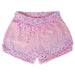 Foil Stars Plush Shorts PINK OR BLUE