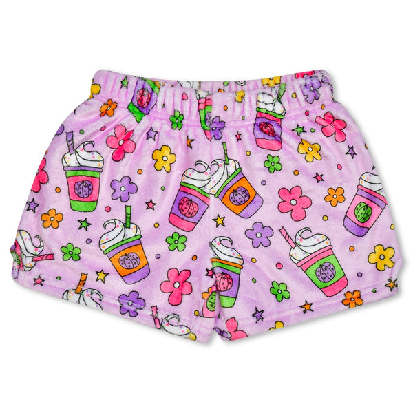 Pumpkin Lattes Plush Shorts
