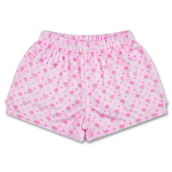 Pretty in Pink Plush Shorts