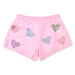 Sparkling Hearts Sweat Shorts
