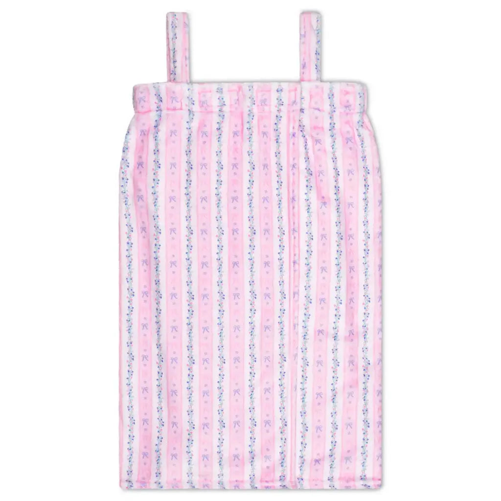 Floral Stripes Spa Wrap
