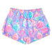 Dazzling Ornaments Plush Shorts