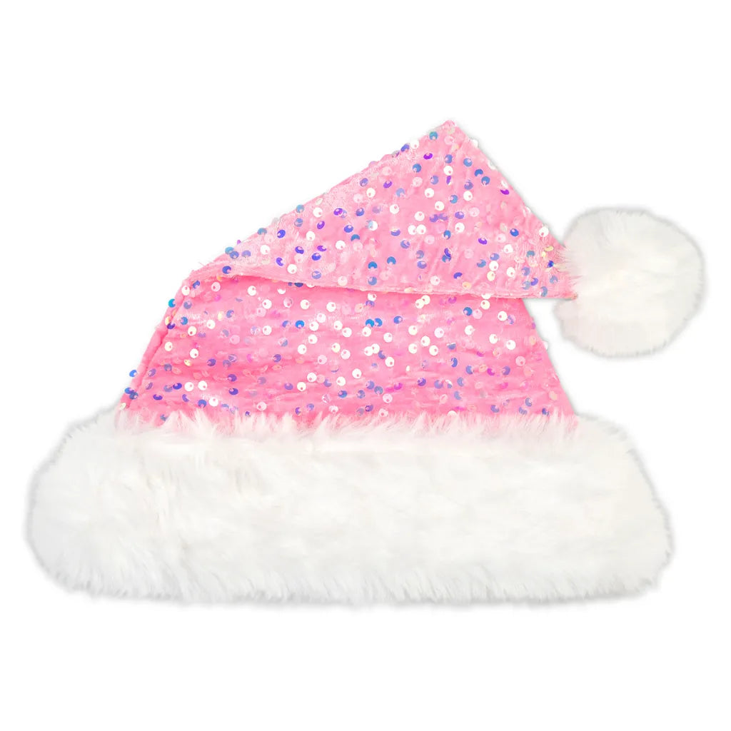 Sequin Santa Hat