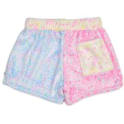 Ditsy Patchwork Plush Shorts