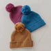 Babysprouts Knit Pom Hat -  Vintage Plum