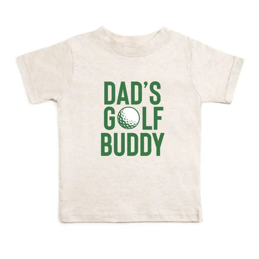 Dad's Golf Buddy Short Sleeve T-Shirt - Natural Heather