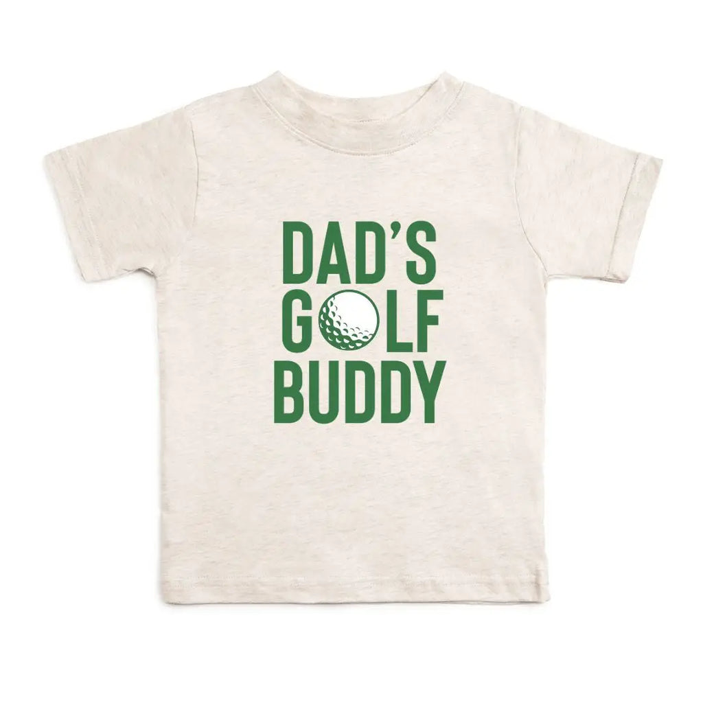 Dad's Golf Buddy Short Sleeve T-Shirt - Natural Heather