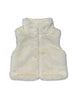 Babysprouts Girl's Fur Vest - cream