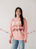 Women's Pullover - Hearts