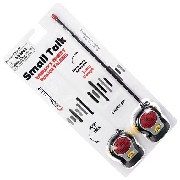 WORLD'S TINIEST WALKIE TALKIE