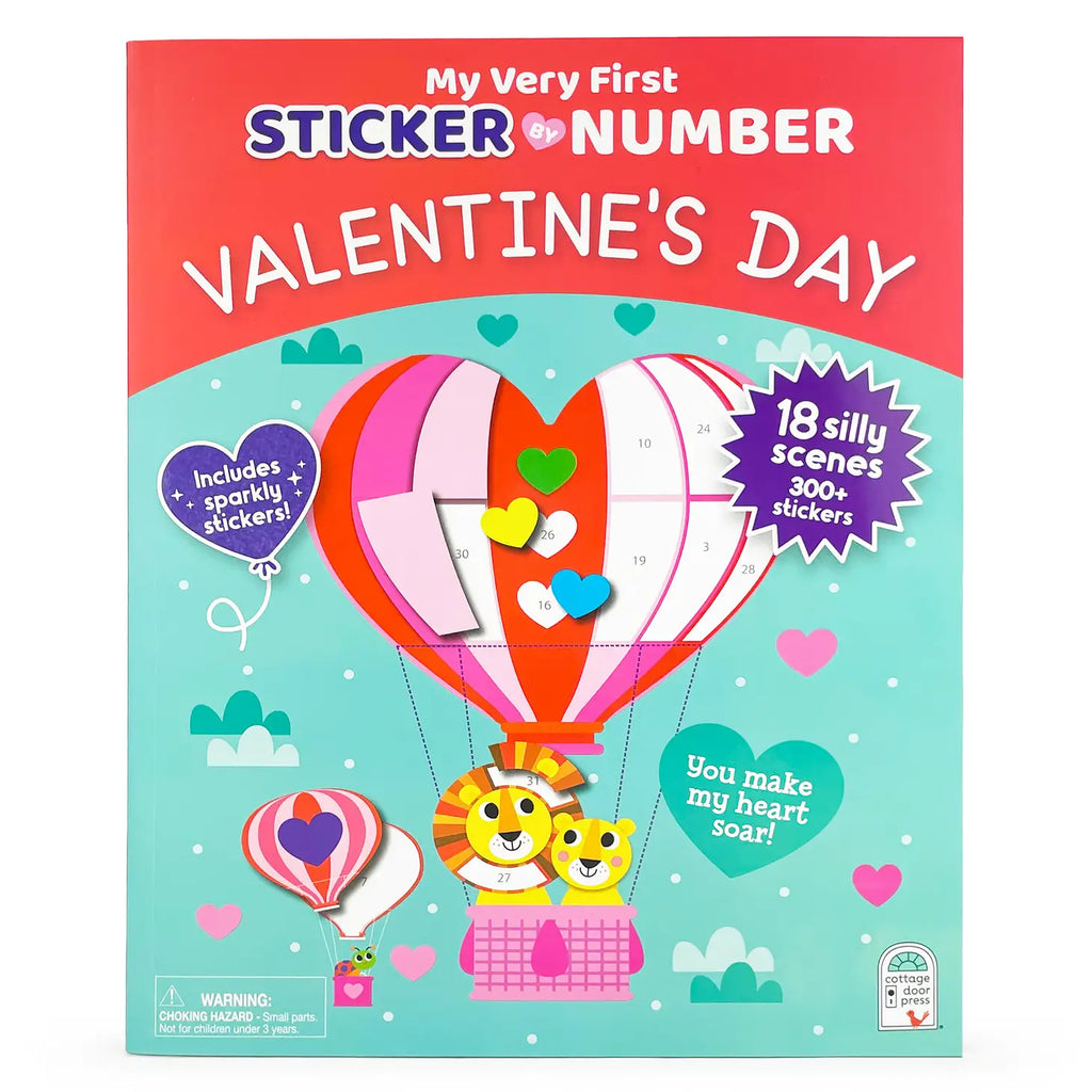 Valentine's Day: My First Sticker By Number Activity Book